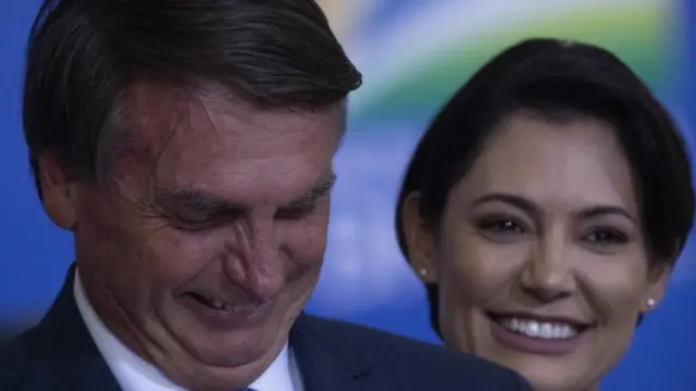 Bolsonaro e Michelle