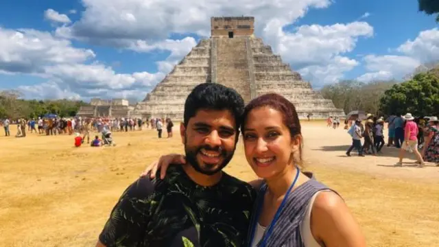 Quando estava no México, o casal achava que as restriçõesa estrela betviagem durante a pandemia não os afetaria