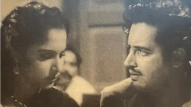 फ़िल्म प्यासा का दृश्य