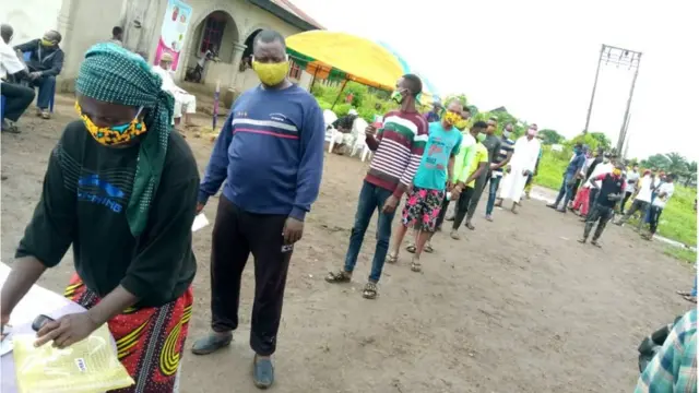 Awọn oludibo nibi idibo abẹnu ẹgbẹ oṣelu APC ni Edo