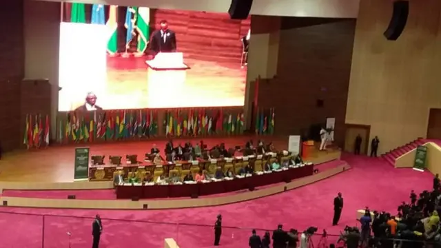 Discours du Président Paul Kagamé, président en exercice de l'UA.