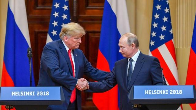 Donald Trump y Vladimir Putin