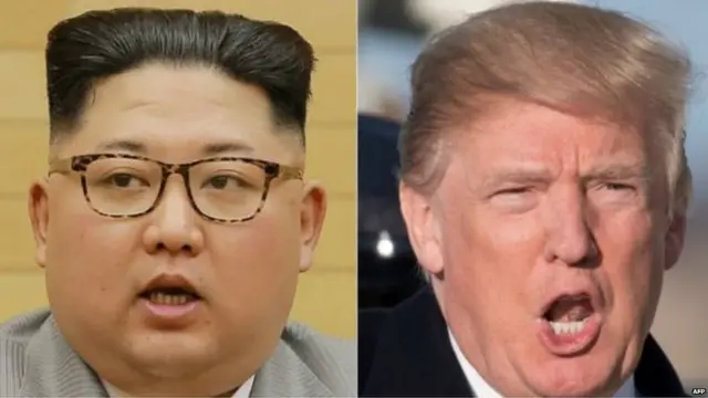 डोनल्ड ट्रंप, किम जोंग उन