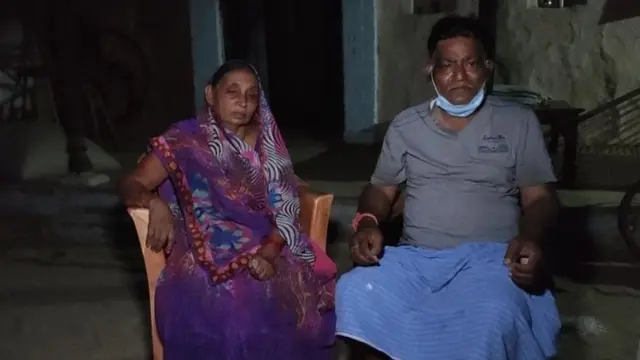 ચંદ્રકલાસિંહ તેમના પતિ સાથે