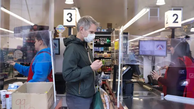 Покупатель в Нью-Йорке