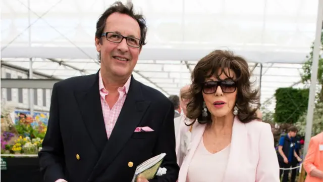 Персі Гібсон та Джоан Коллінз