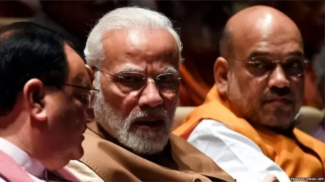 नरेंद्र मोदी, अमित शाह, जेपी नड्डा