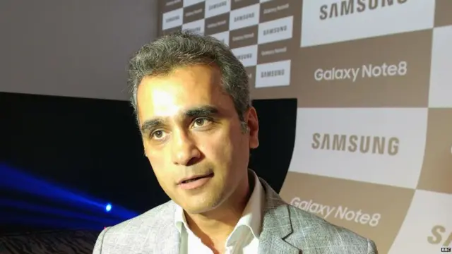 सैमसंग इंडिया मोबाइल बिज़नेस के सीनियर वाइस प्रेसिडेंट असीम वारसी