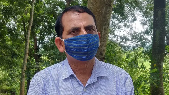 कामाक्ष्यानगर के सब कलेक्टर बिष्णु प्रसाद आचार्य