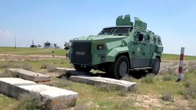 Ўзбекистоннинг янги зирҳли автомобили