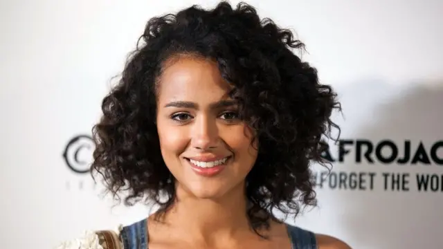 Nathalie Emmanuel arrives for Afrojack's "Forget The World" Album Release Celebration at Create on May 20, 2014 in Hollywood, California
