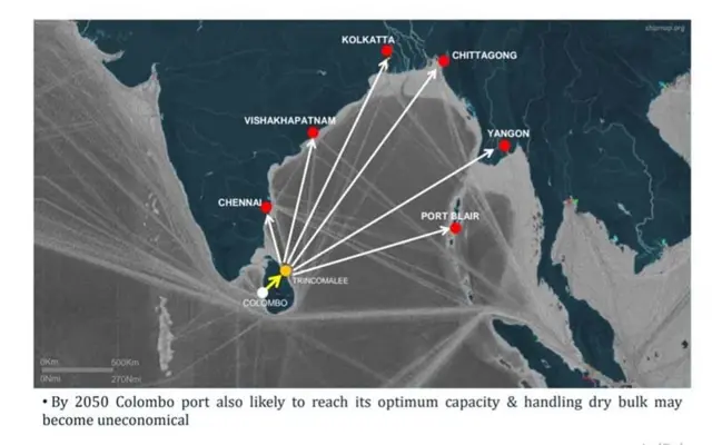 Trincomalee harbour