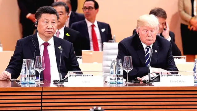 Các ông Trump và Tập