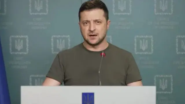 فولوديمير زيلينسكي رئيس اوكرانيا