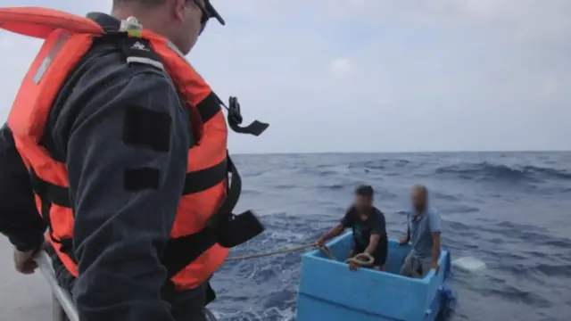 Rescate pescadores México