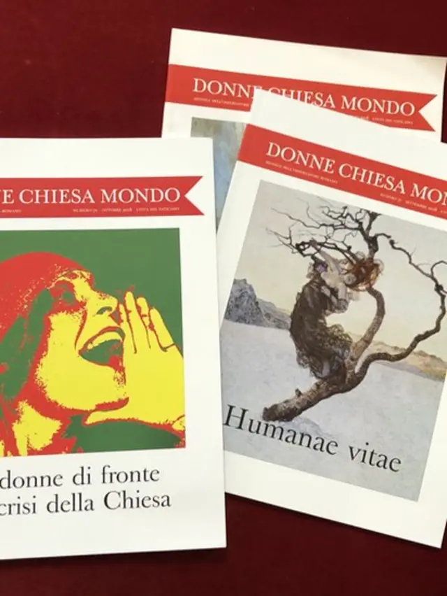 Portadas del suplemento 'Donne Chiesa Mondo'.