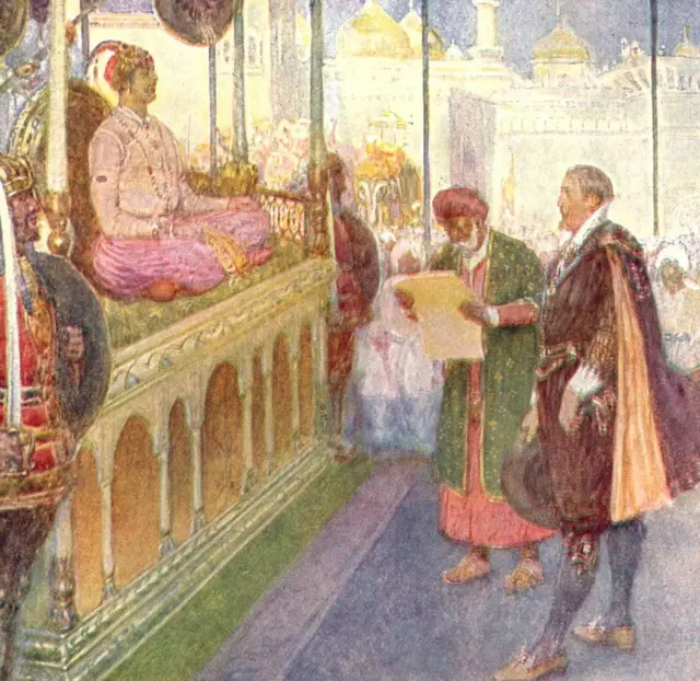 દરબારમાં સુનાવણીનું દૃશ્ય