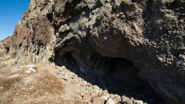 Una cueva en Oregón
