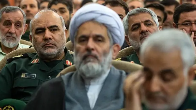 قاسم سلیمانی، حسین طائب، و علی نصیری