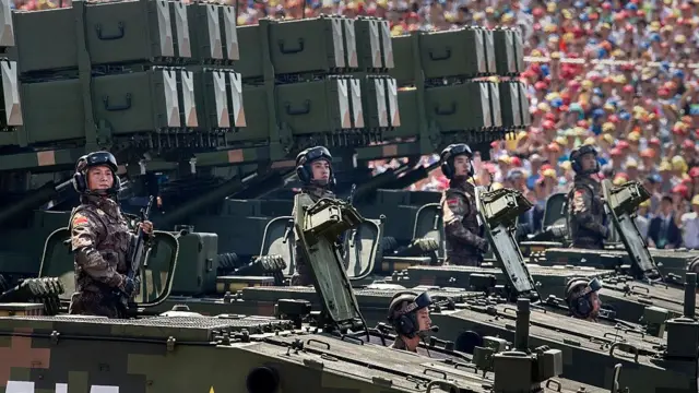 चीन आर्मी परेड