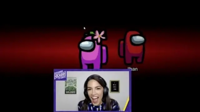 AOC jugando