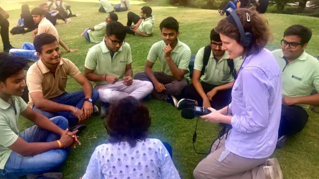 રાજકોટમાં યોજાયેલા #BBCShe કાર્યક્રમનું એક દૃશ્ય