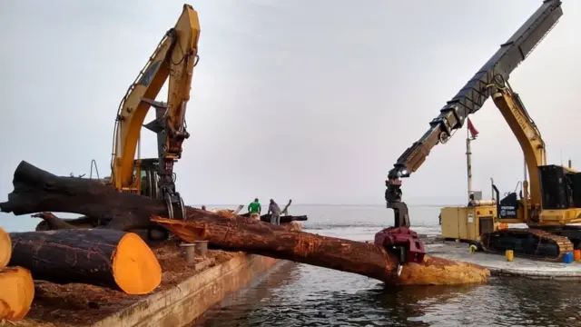 Kete Krachi tiene acceso a la madera de una concesión en el lago Volta que abarca 350.000 hectáreas.