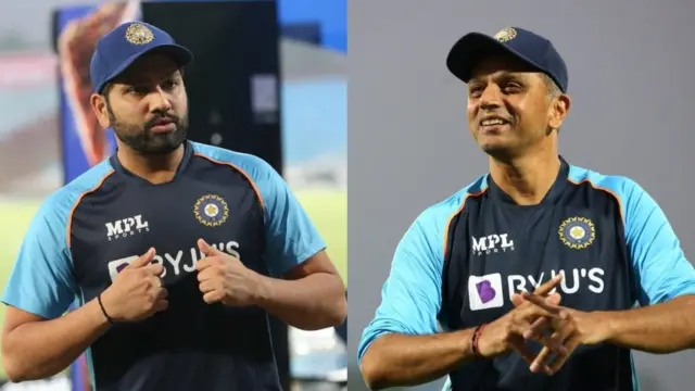 ரோஹித் மற்றும் டிராவிட்