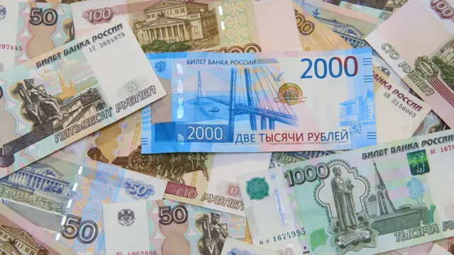 российские рубли
