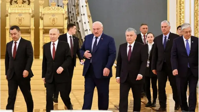 Путин ва меҳмонлари