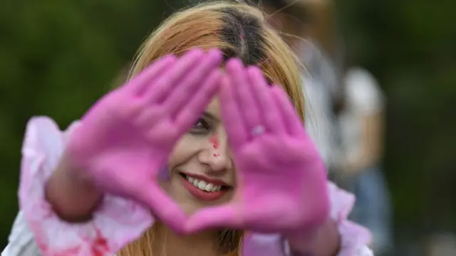 હોળીની ઉજવણી