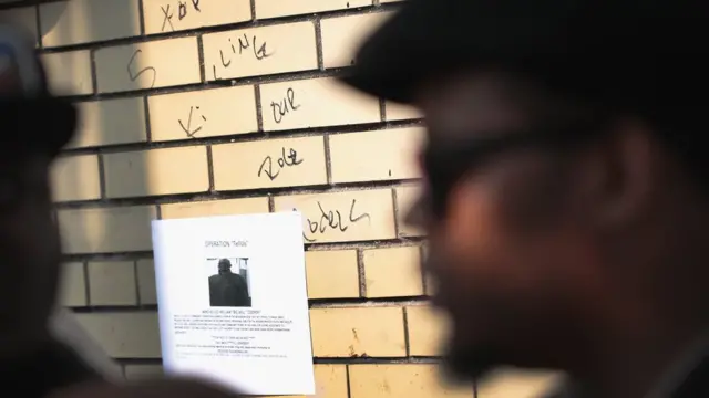 граффити на стене в Чикаго