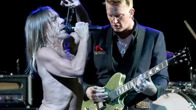 Iggy Pop and Josh Homme