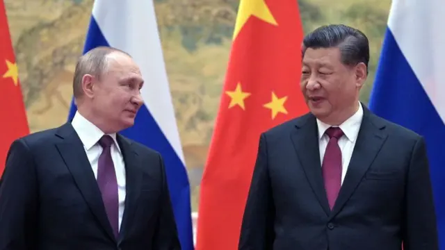 Vladimir Putin e Xi Jinping