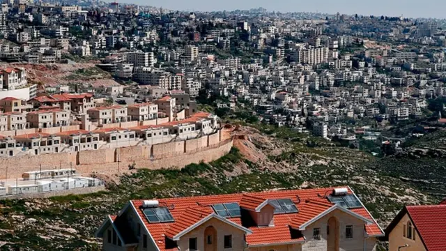 Batı Şeria'da İsrail'in işgali altındaki alanlarda inşa ettiği yerleşim yerleri
