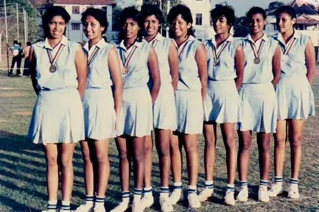 කස්තුරි චෙල්ලරාජා විල්සන් පාසල් වියේ දී