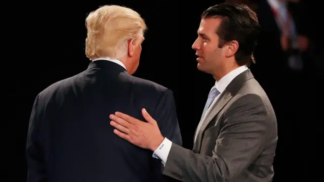 Donald Trump-ın oğlu Donald Trump ilə
