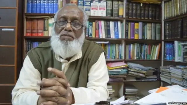 गुवाहाटी उच्च न्यायालयाचे वरिष्ठ वकील हाफिज रशीद अहमद चौधरी.