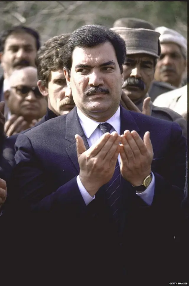 नजीबुल्लाह, अफ़ग़ानिस्तान