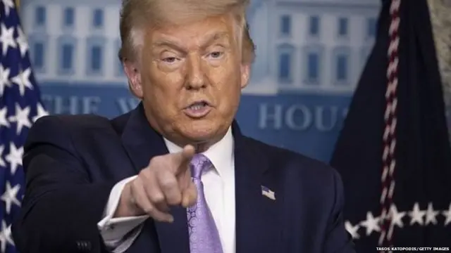 अमरीका के राष्ट्रपति डोनल्ड ट्रंप