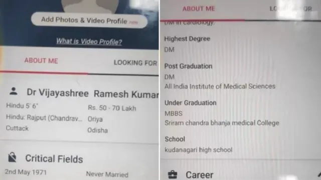 પોતાનાં શિકાર શોધવા માટે તેઓ મોટાભાગે મેટ્રિમોનિયલ સાઇટ્સની મદદ લેતા