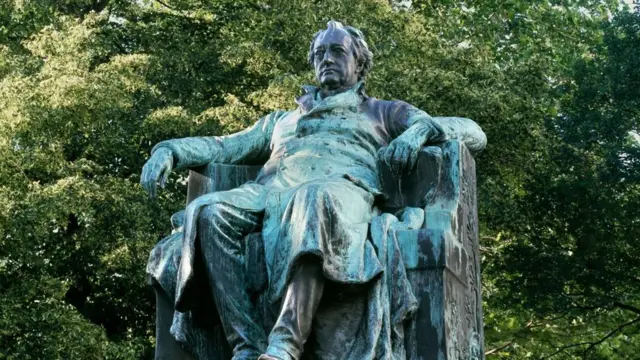 Estatua de Johann Goethe