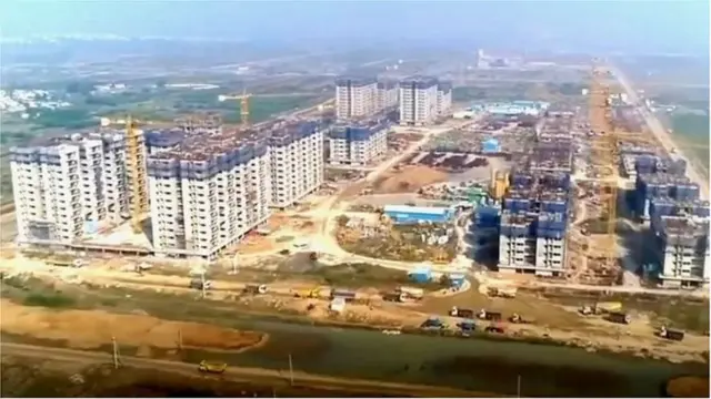 అమరావతిలో నిర్మాణ పనులు