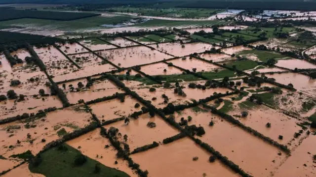 Puerto Barrios inundado