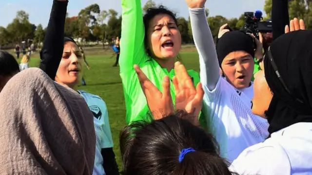 Afghanistan women's football team players