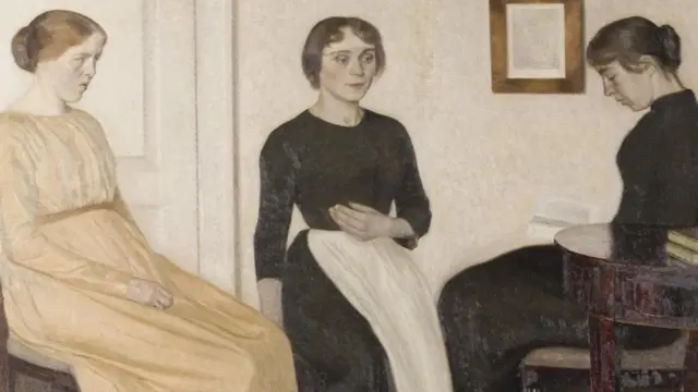 Pintura de Vilhelm Hammershøi