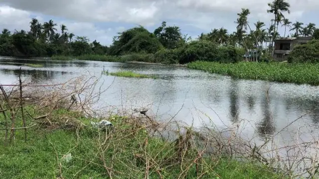 தந்தையோடு பேசுவதற்கு நிபந்தனை: குளத்தை சுத்தம் செய்ய சொன்ன மகள்