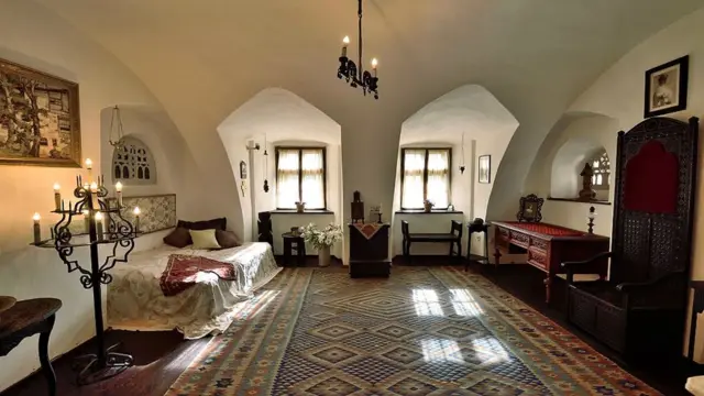 Одна из комнат в замке Бран