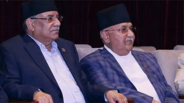 प्रचण्ड र ओली