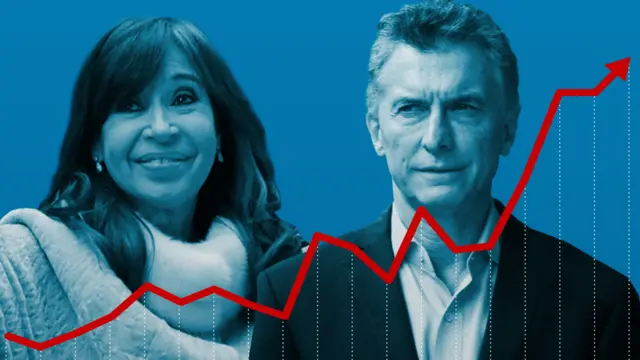 Cristina Kirchner e Mauricio Macri